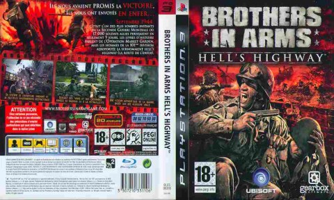 Игра Brothers in arms Hell's highway, Sony PS3, 172-49, Баград.рф
